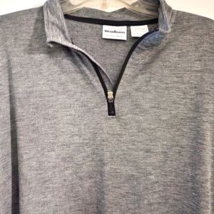 Wear Guard work or Fitness long sleeve 1/4 zipper shirt